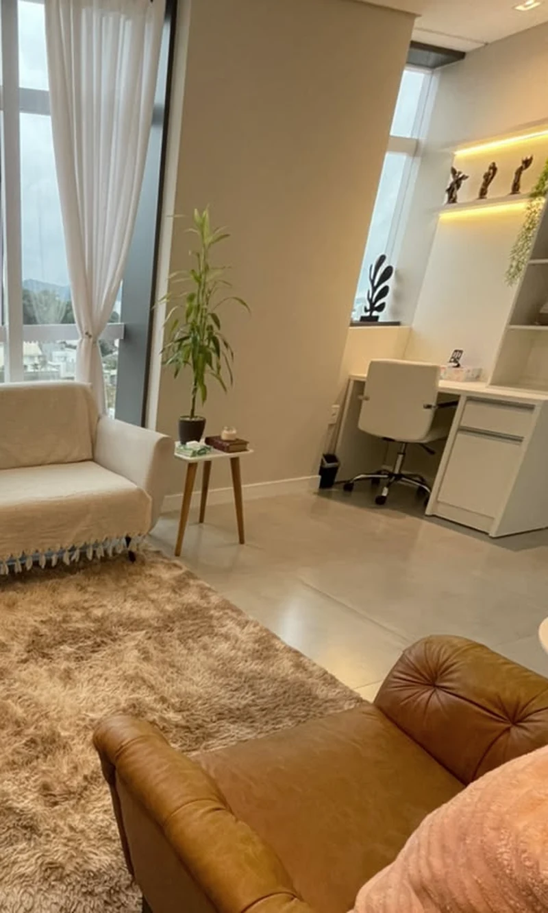 Sala de atendimento com luz natural